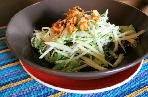 Baguio Patch Cafe at Bloomfield Hotel walnut and green apple salad