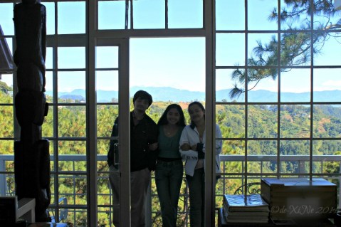 Baguio 777 Tiptop Arca's Yard 2014 hanging out with my siblings