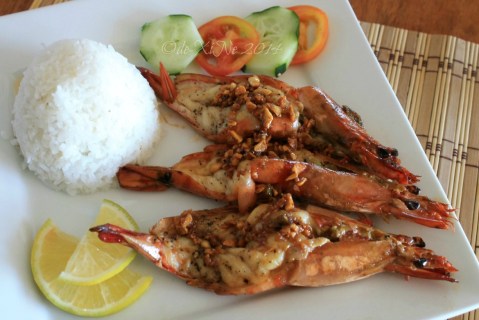 Baguio 777 Tiptop Arca's Yard 2014 prawns
