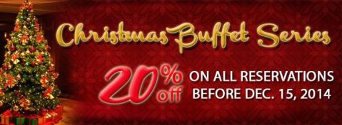 Chalet Baguio 2014 Chalet Baguio Christmas Buffet Series early reservations promo