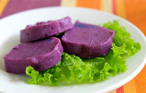 metro Baguio Eve's Garden new dessert - ube halaya purple yam 2015