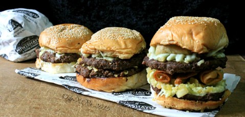 Baguio Miwishayu Burger Stand 2015 Monster overload burger, dreaded twain burger, wisha burger
