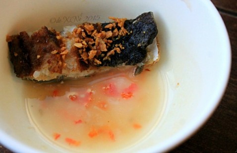 Baguio Buffet Republic restaurant 2015 Breakfast buffet Baguio Buffet Republic restaurant bangus belly/milk fish belly in vinegar 2015