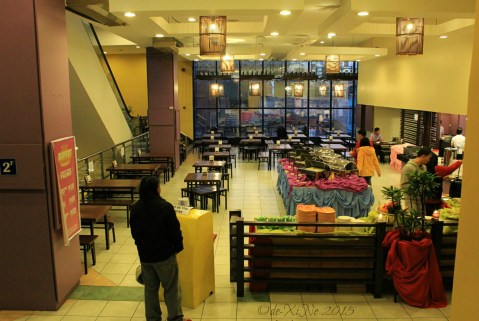 Baguio Buffet Republic restaurant 2015 Breakfast buffet Baguio Buffet Republic restaurant dining area 2015