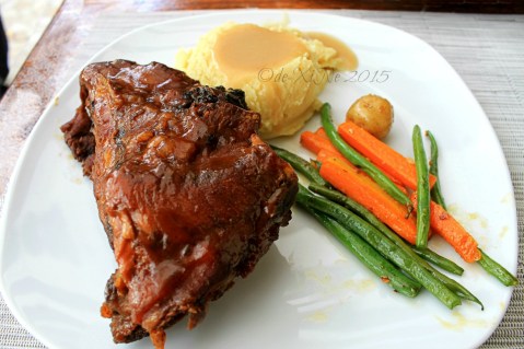 Baguio Pine Country Steaks and Waffles restaurant 2015 Baguio Pine Country Steaks and Waffles restaurant country barbecue glazed ribs