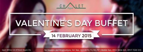 Baguio Chalet-Dulcinea Valentines Special 2015