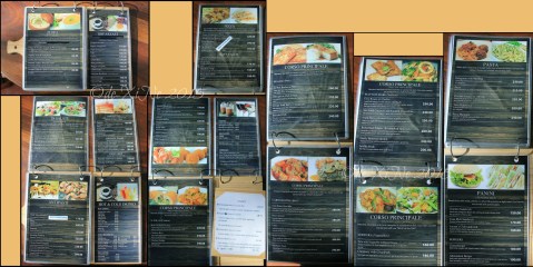 Baguio La Casa Bianca Hotel Spa Cafe 2015 menu