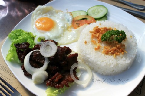 Baguio La Casa Bianca Hotel Spa Cafe 2015 tapa breakfast 