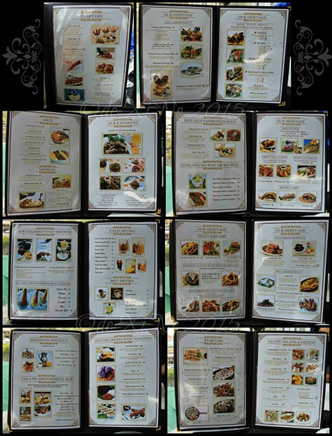 Baguio Pamana Restaurant 2015 2015-02-23 Baguio Pamana Restaurant menu
