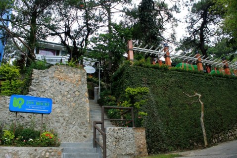 entrance to Baguio La Parilla Cafe and Grill at Inn Rocio 