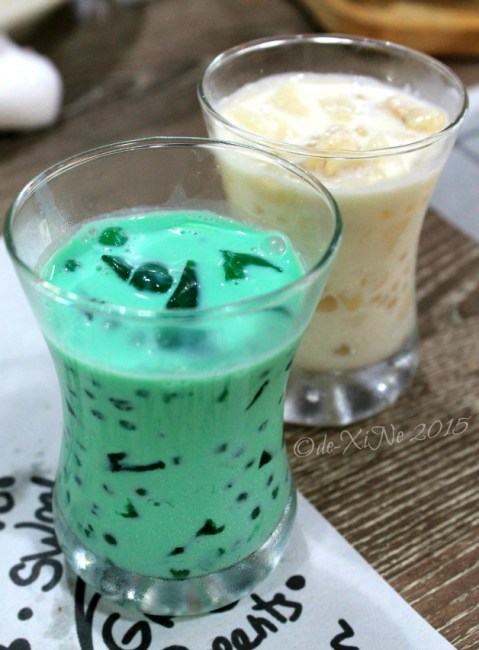 Baguio Calajo Foodhouse buko pandan and almond lychee 2015