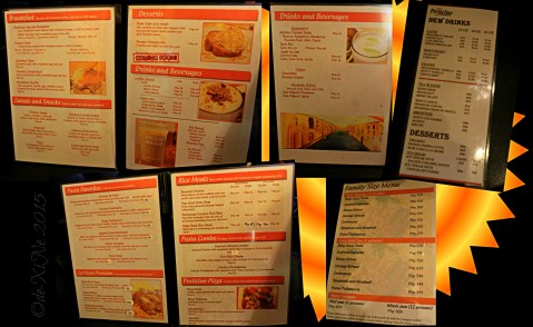 2015-05-22 Baguio Posticino menu