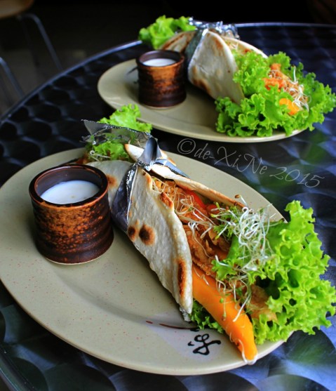 Baguio Sensational Blendz pita rolls