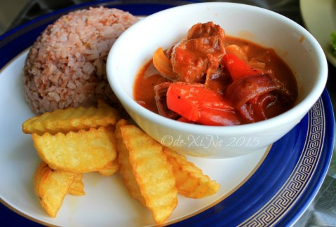 Baguio Sensational Blendz Brenan's beef stew