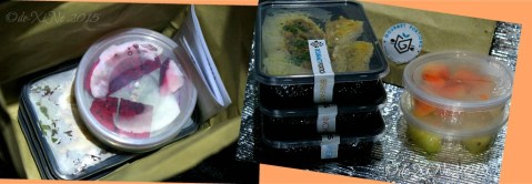 Baguio Gourmet Portions 2015 Unpacking the Baguio Gourmet Portions meal bag. 2015