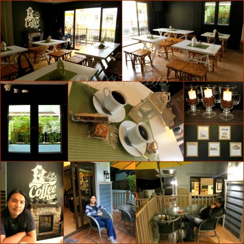 inside Baguio Cafe de Angelo Coffee Bar in St. Patrick Village 2015