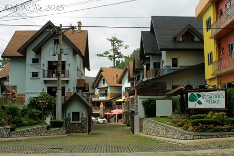 Baguio St. Patrick Village facade and entrance 2015