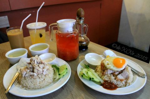 Baguio SG Sambal Filipino Hawker at Trancoville rice meals