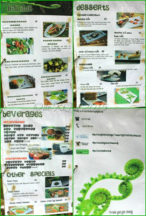 Baguio Tanapew Restaurant 2015 Baguio Tanapew Restaurant menu