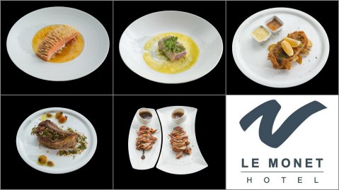 2015-09-30 Baguio Le Monet Hotel main courses