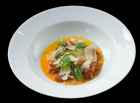 2015-09-30 Baguio Le Monet Hotel spinach & ricottta ravioli