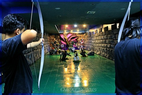 2015-11-10 archery at Baguio Pandora's Box Tavern Cafe 