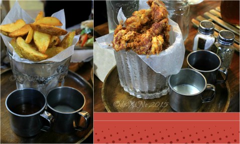 2015-11-10 Baguio Pandora's Box Tavern Cafe (5) pica pica fries and chicken fried bacon finger foods