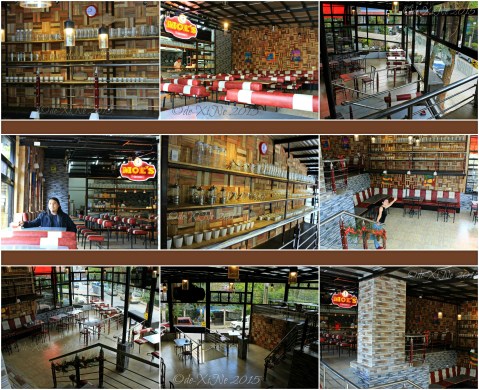  Baguio Moe's Outrageous Resto Deli dining area 2015