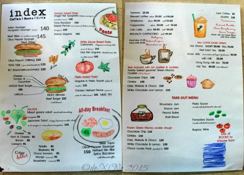 Baguio Index Cofee Books Gifts 2015 2015-10-31 Baguio Index Cofee Books Gifts menu