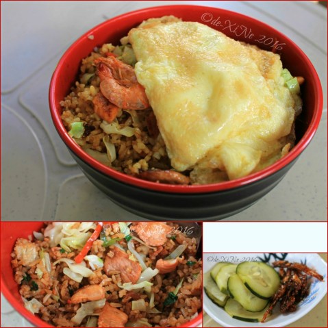 2016-02-12 Baguio Manna Garden Cafe Wok This Way goreng and side dishes