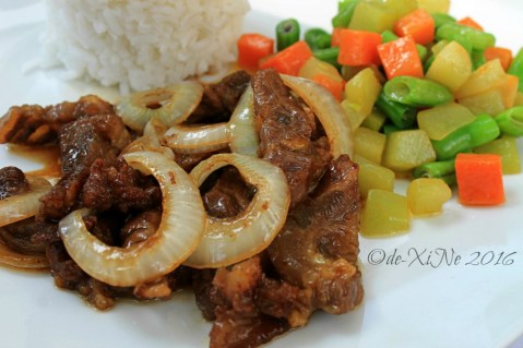 Baguio Grand Sierra Pines Hotel al fresco restaurant 2016 Baguio Grand Sierra Pines Hotel al fresco restaurant sauteed beef steak