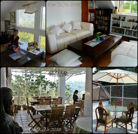 2016-04-13 metro Baguio Arcas Yard Mini Library Museum and Cafe new dining areas and new mini library