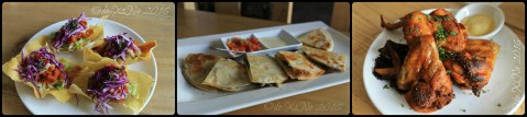 Baguio Masa Mexitalian 2016 2016-02-17 Baguio Masa Mexitalian tacos, mushroom quesadillas, spicy chicken wings