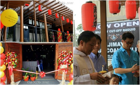 2016-05-14 Baguio Tajimaya Charcoal Grill grand opening blessing