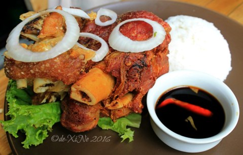 2016-05-23 Baguio Cheat Day Resto crispy pata value meal