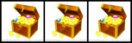 3 treasure chests