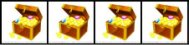 4 treasure chests