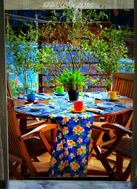 2016-05-26-27 Baguio Le Coq Floral breakfast table 