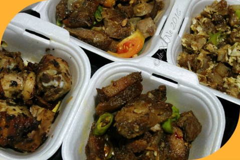 2016-07-06 Baguio Babachon Davao Style Lechon offerings lechon manok chili garlic liempo crispy sinigang liempo-sig