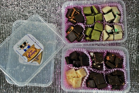 2016-07-09 Baguio Judge Fudge trays with nine flavors