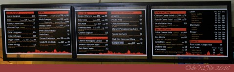 2016-07-13 Baguio Che Figata Restaurant menu