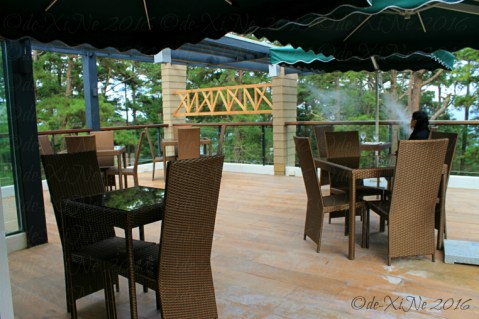 Baguio The Outlook Steak and Grill at Grand Sierra Pines Hotel rooftop dining area