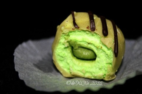 Baguio Matchato inside the matcha marshmallow 2016