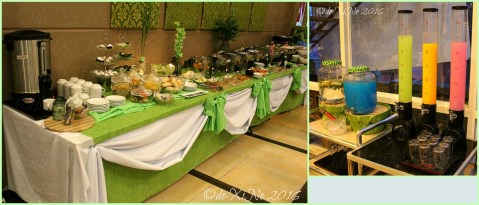 Baguio Shoriken Buffet and Ramen Mines View Restaurant buffet table and drinks station