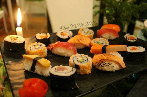 Baguio Shoriken Buffet and Ramen Mines View Restaurant maki and sushi rolls