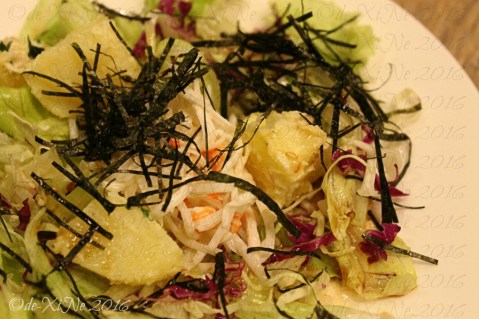 Baguio Shoriken Buffet and Ramen Mines View Restaurant salad kani salad