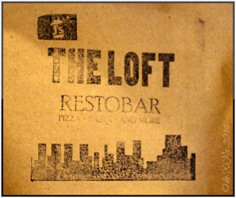 La Trinidad metro Baguio The Loft Restobar 2016 La Trinidad metro Baguio The Loft Restobar takeout bag