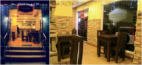 inside and outside the Baguio Ze Creamery 2016