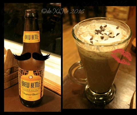 Baguio Ze Creamery 2016 Brew kettle beer and red wine chocolate hottie drink