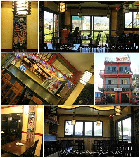 La Trinidad metro Baguio Yasuragi Japanese Cuisine dining area